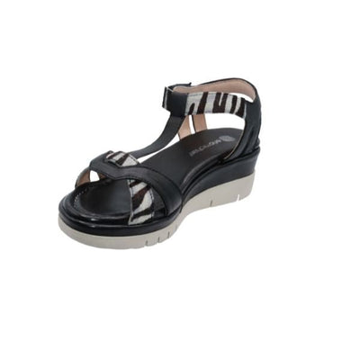 Eric Michael Trixie Women’s Braided Leather Wedge Sandal