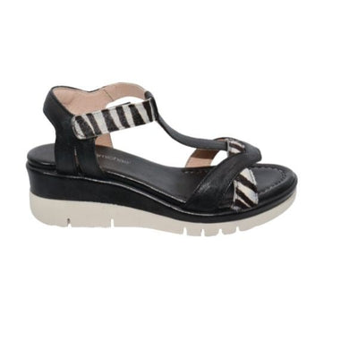 Eric Michael Trixie Women’s Braided Leather Wedge Sandal
