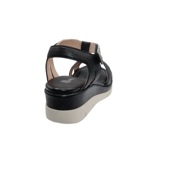 Eric Michael Trixie Women’s Braided Leather Wedge Sandal