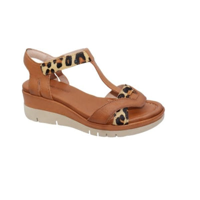 Eric Michael Trixie Women’s Braided Leather Wedge Sandal