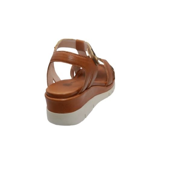 Eric Michael Trixie Women’s Braided Leather Wedge Sandal