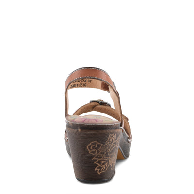 L'ARTISTE UPPERBUCK SANDALS