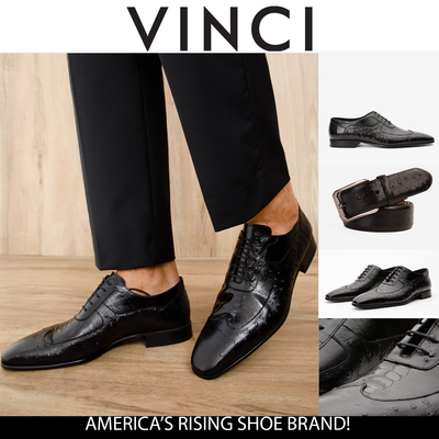 The Alabama Black Wingtip Oxford Men Shoe