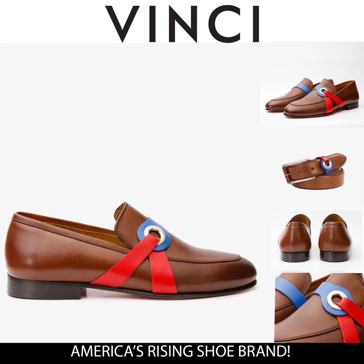 Vinci Leather The Jackie Tan Bit Dress Loafer Limited Edition Men Shoe – product view 5
