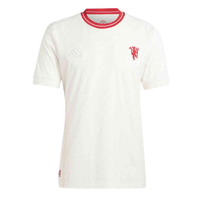 adidas Men's Manchester United 23/24 Lifestyler Jersey - CLOUD WHITE