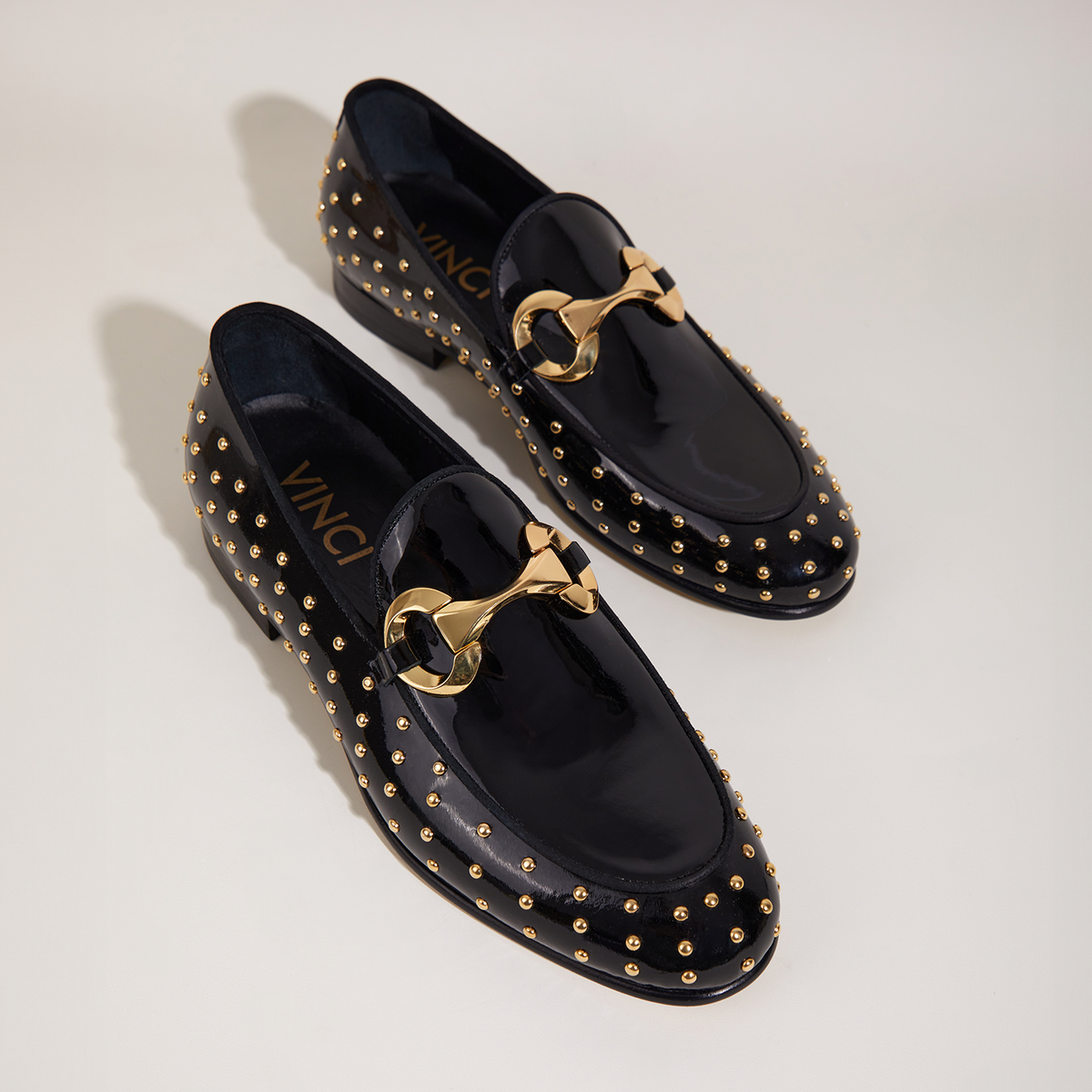 Vinci Leather The Jupiter  Shoe Black Spike Leather  Bit Dress Loafer Limited Edition Men  Shoe – product view 7
