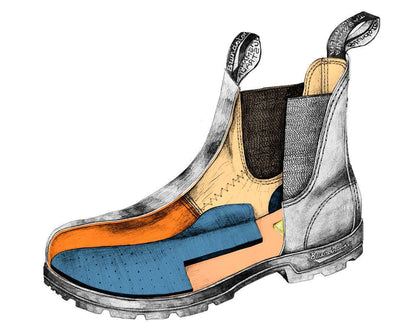 Blundstone 1409 WOMEN'S ORIGINALS CHELSEA BOOTS - STOUT BROWN