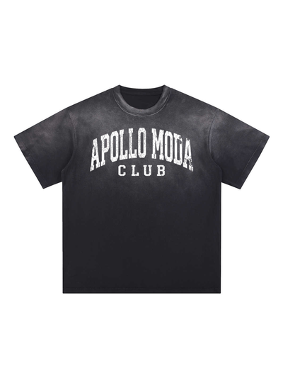 Club Washed Gradient Oversized Tee