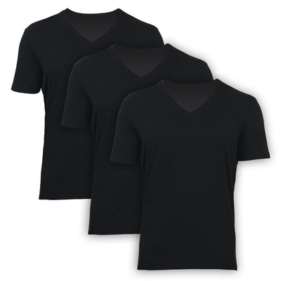 Men’s Bamboo V-Neck Undershirts 3-Pack