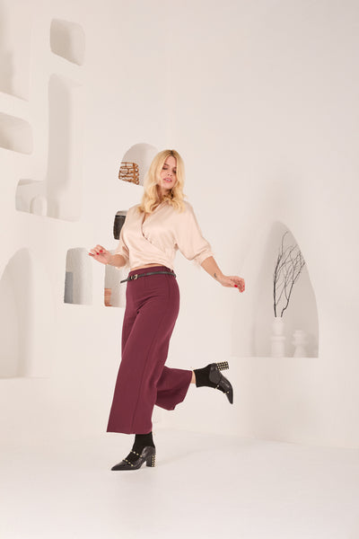 The  Valentina Black Leather Block Heel Women Boot