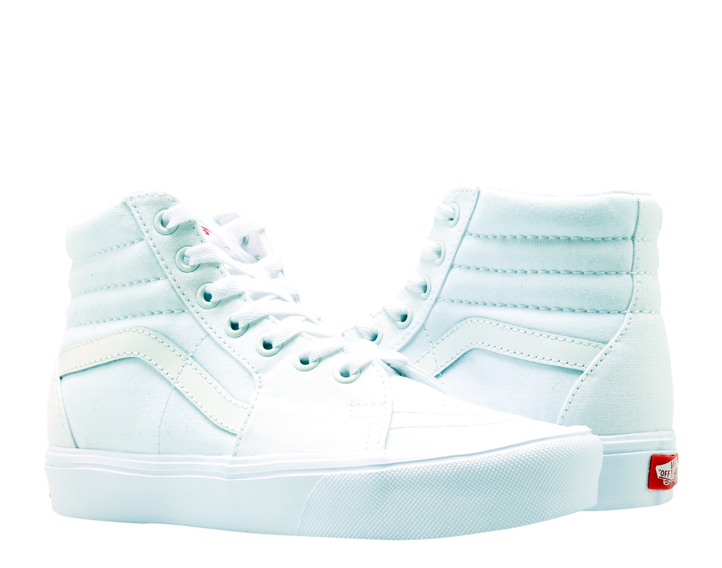 Vans Sk8 Hi Lite Classic Hi Top Sneakers — True White