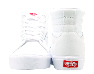 Vans Sk8 Hi Lite Classic Hi Top Sneakers — True White