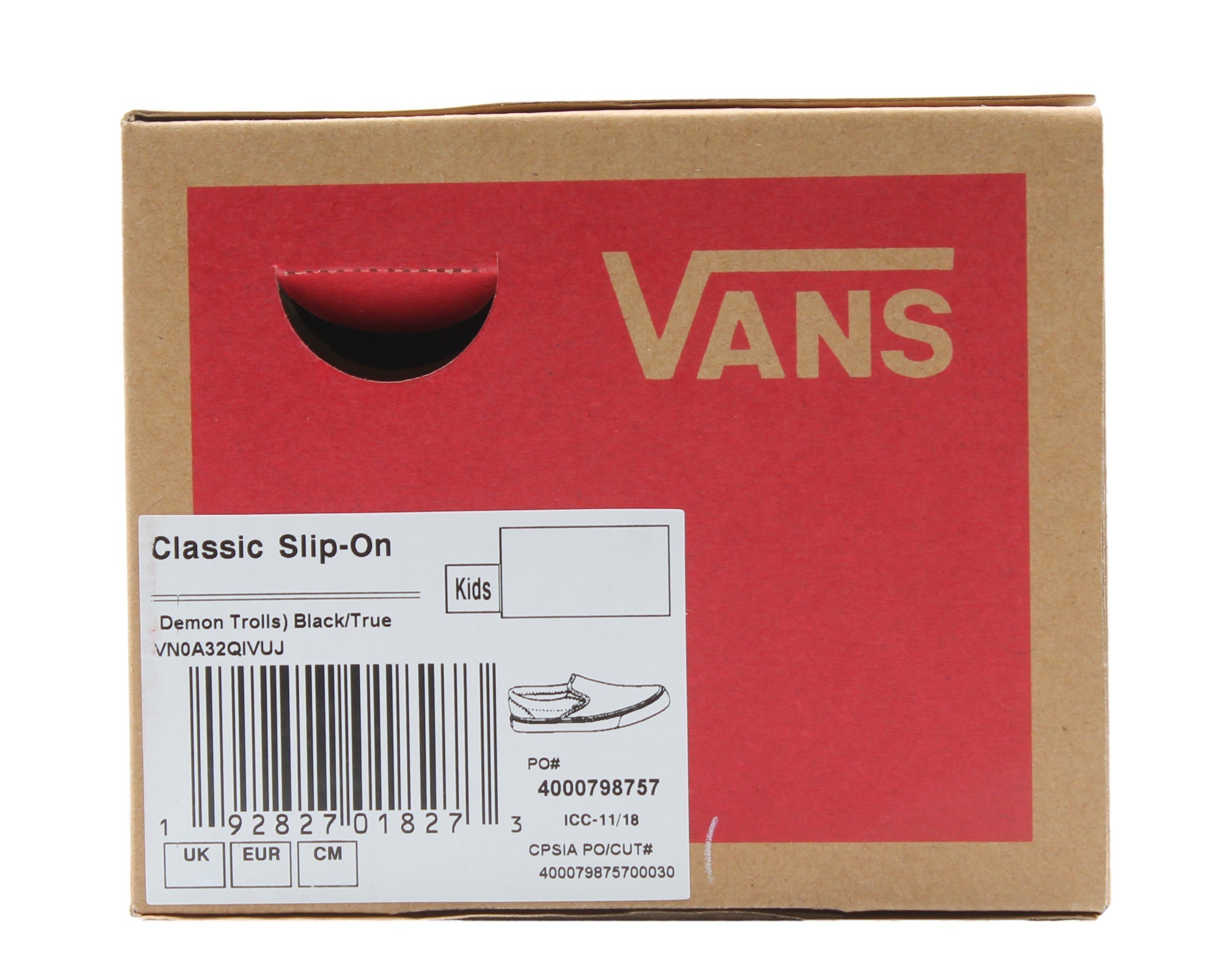Vans Classic Demon Trolls Kids' Sneakers — Low-Top