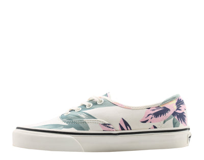 Vans Authentic Marshmallow Sneakers — Vintage Floral Low-Top