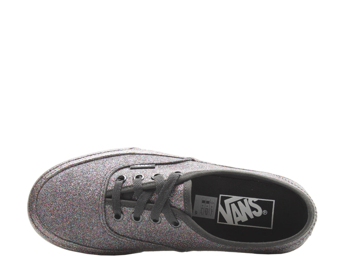 Vans Authentic Rainbow Glitter Sneakers — Black Low-Top – product view 4