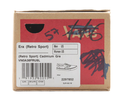Vans Era Retro Sport Cadmium Sneakers — Green Low-Top
