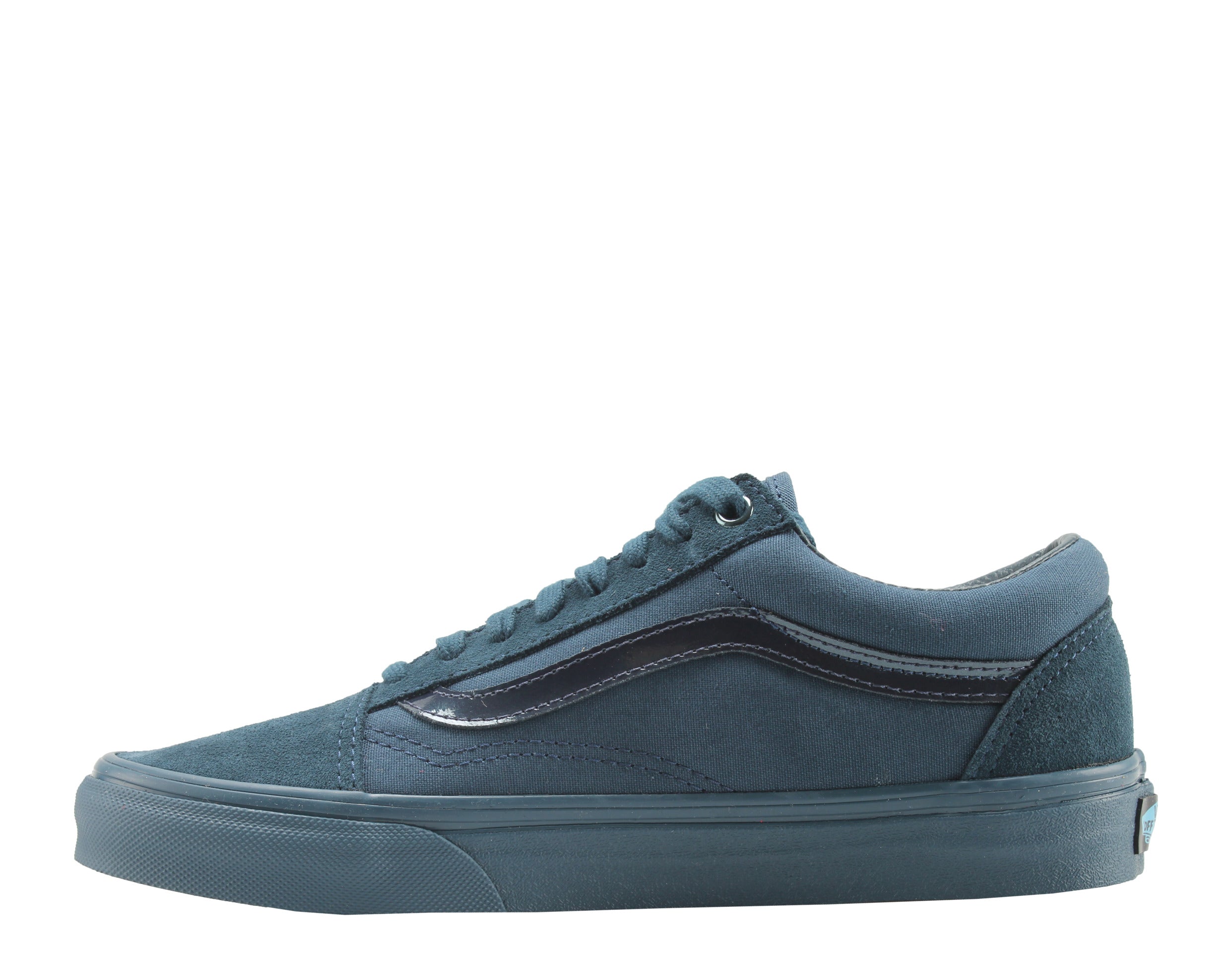 Vans Old Skool Mono Classic Sneakers — Dark Teal Low-Top