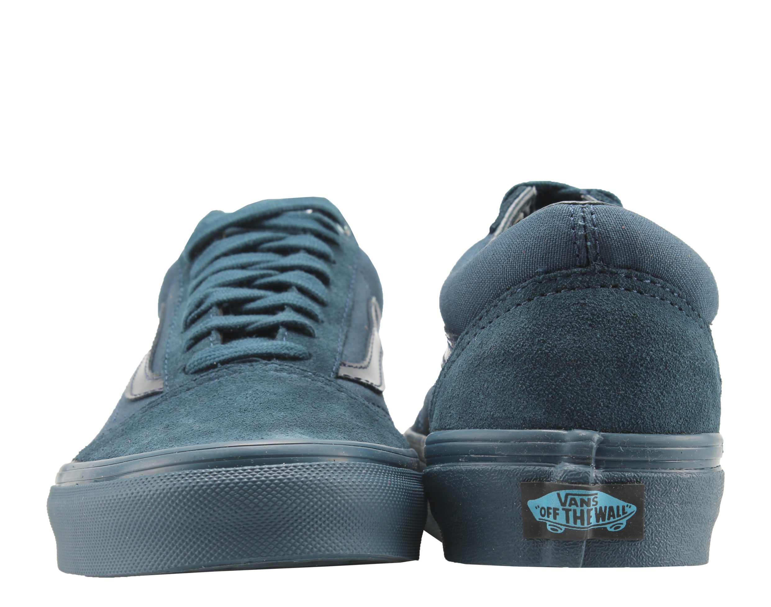 Vans Old Skool Mono Classic Sneakers — Dark Teal Low-Top