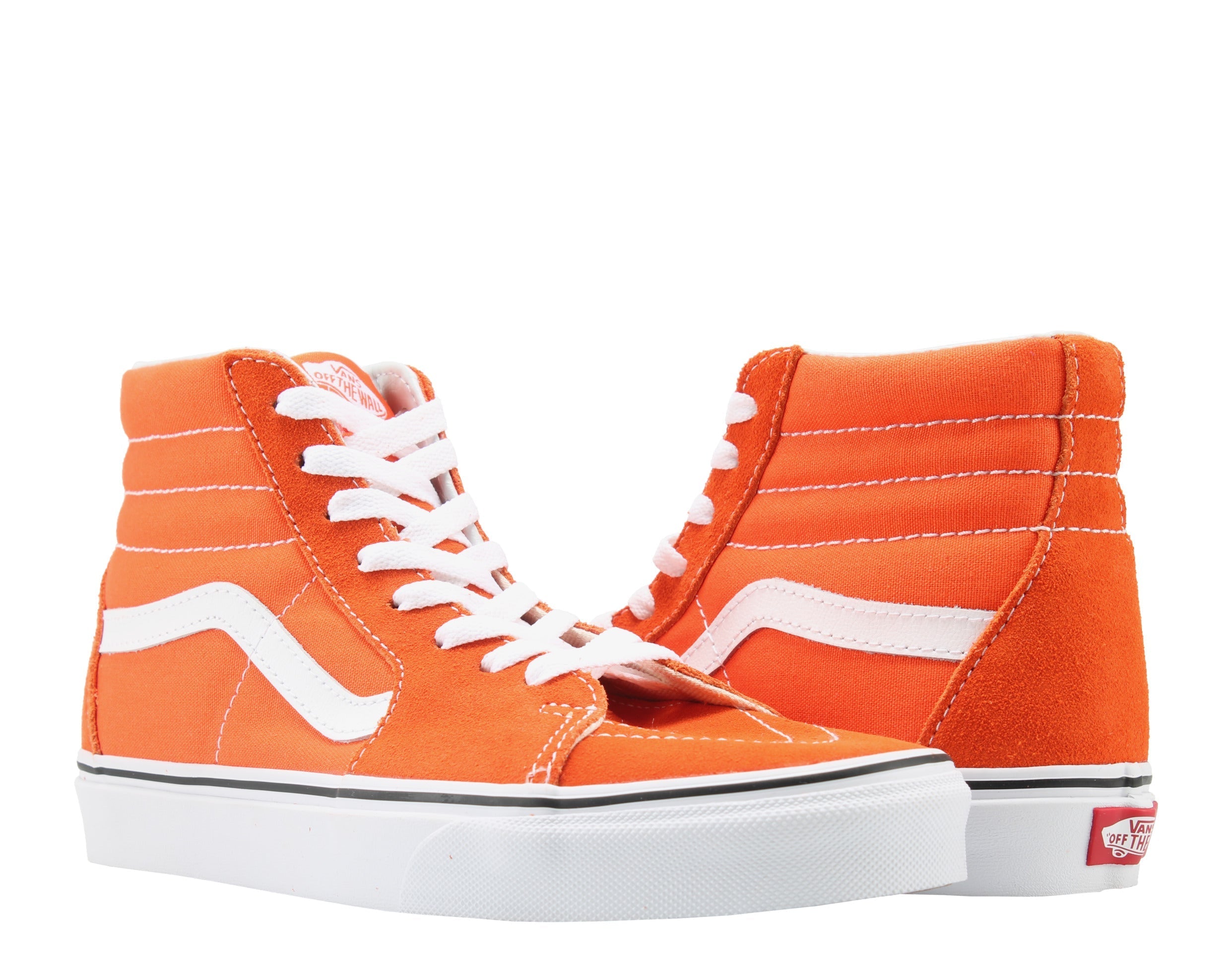 Vans Sk8 Hi Flame Classic Hi Top Sneakers — True White