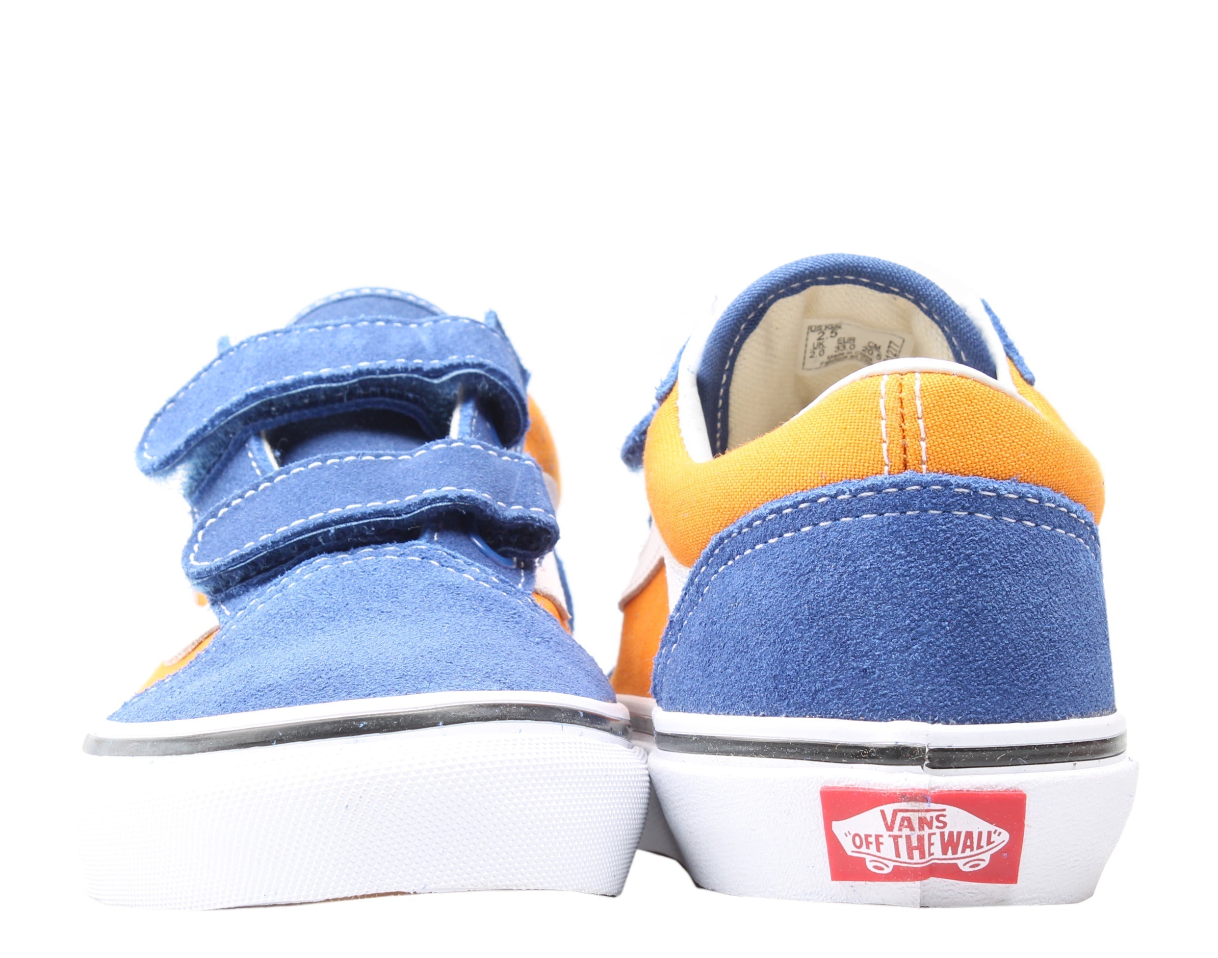 Vans Old Skool POP OG Kids' Sneakers — Blue/Gold Low-Top