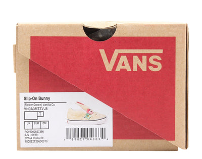 Vans Bunny Flower Crown Baby/Toddler (TD) Sneakers — Low-Top