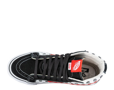 Vans x Bodega Sk8-Hi LX Dice High Stakes Sneakers — Black/True White/Red High-Top