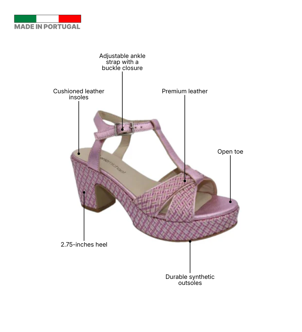 Eric Michael Valencia Retro Platform Sandal