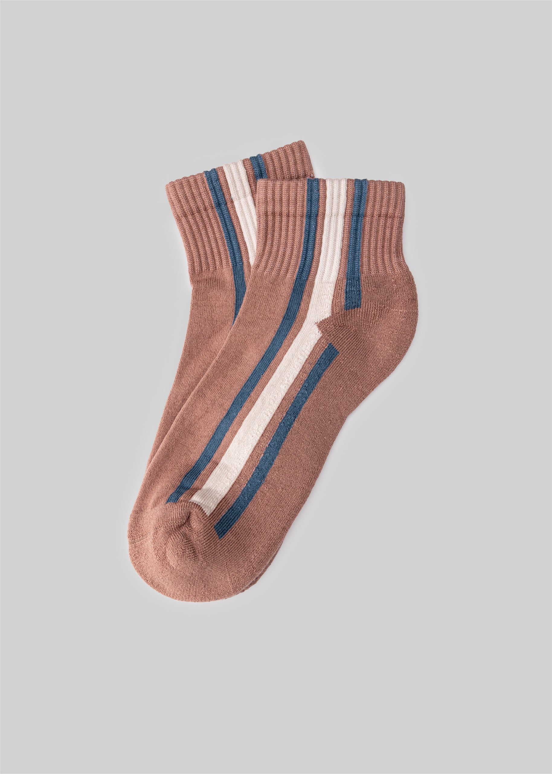 American Trench The Vertical Stripe Quarter Crew side view