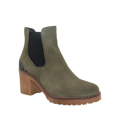 Eric Michael Vespa Women’s Suede Slip-On Heel Shoe