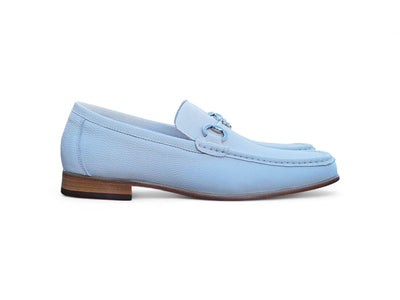 Carrucci Shoes Victor Horsebit Loafer Pebble Grain Leather KL201 01 view 12