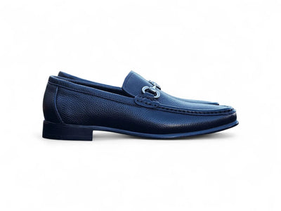 Carrucci Shoes Victor Horsebit Loafer Pebble Grain Leather KL201 01 view 16