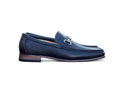 Carrucci Shoes Victor Horsebit Loafer Pebble Grain Leather KL201 01 view 19