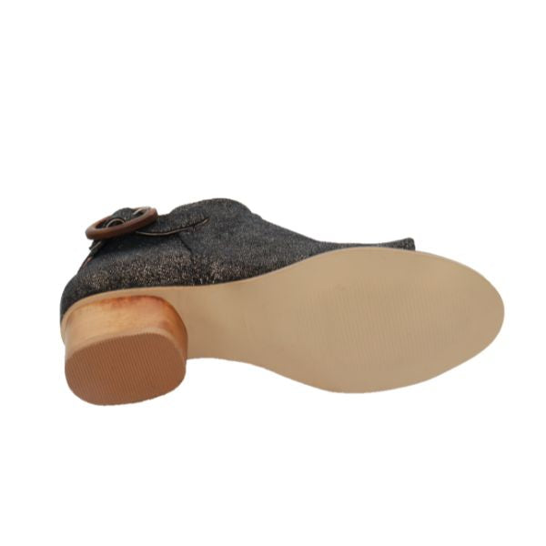 Eric Michael Vienna Women’s Laser-Cut Block Heel Sandal