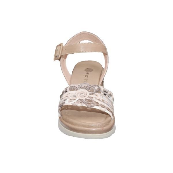 Eric Michael Vivian Women’s Leather Wedge Sandal