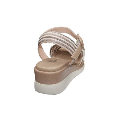 Eric Michael Vivian Women’s Leather Wedge Sandal