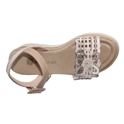 Eric Michael Vivian Women’s Leather Wedge Sandal