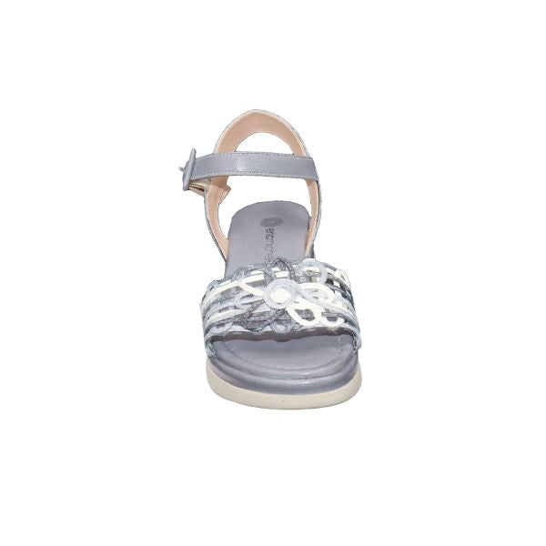 Eric Michael Vivian Women’s Leather Wedge Sandal
