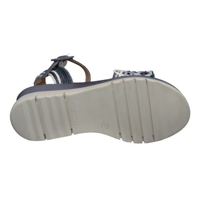 Eric Michael Vivian Women’s Leather Wedge Sandal