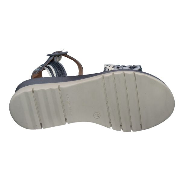 Eric Michael Vivian Women’s Leather Wedge Sandal