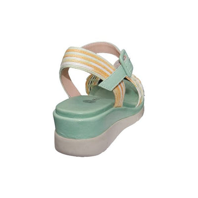 Eric Michael Vivian Women’s Leather Wedge Sandal