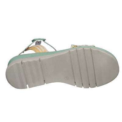 Eric Michael Vivian Women’s Leather Wedge Sandal