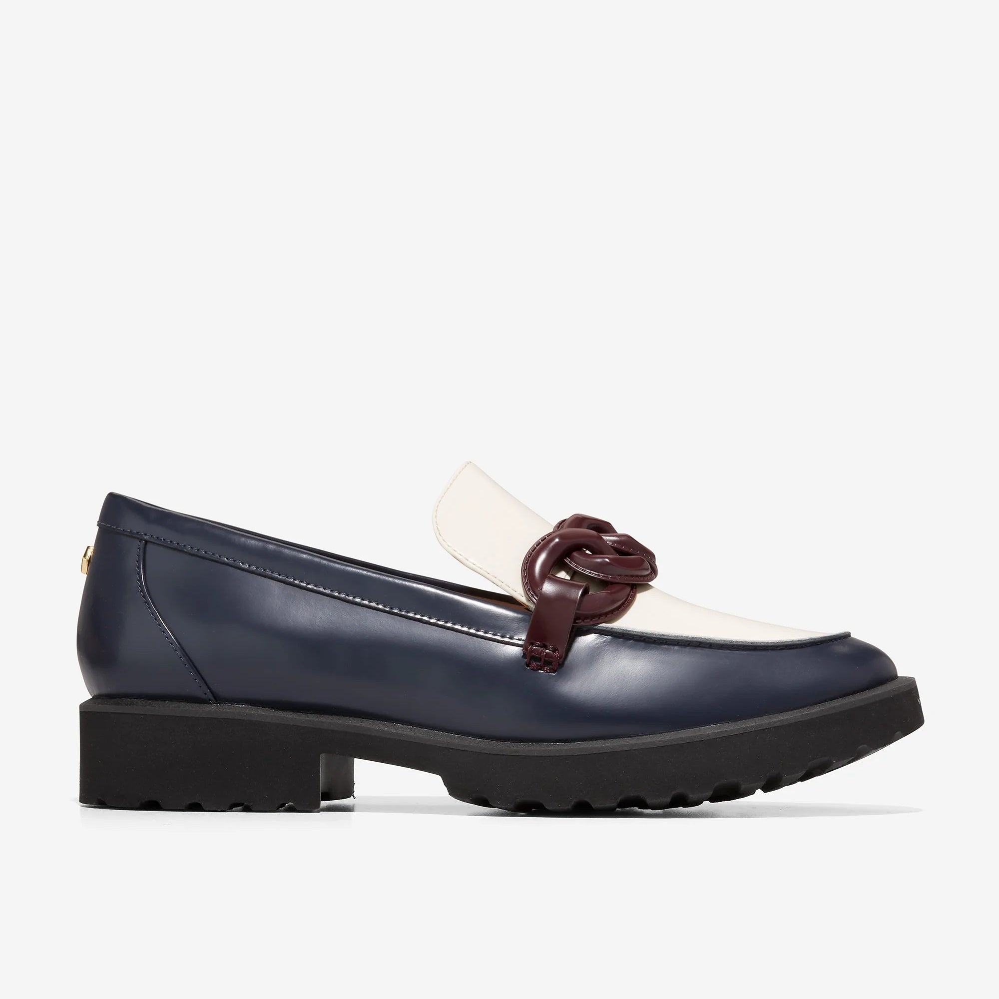 [W27249] WOMENS COLE HAAN GENEVA CHAIN LOAFER
