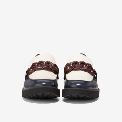 [W27249] WOMENS COLE HAAN GENEVA CHAIN LOAFER