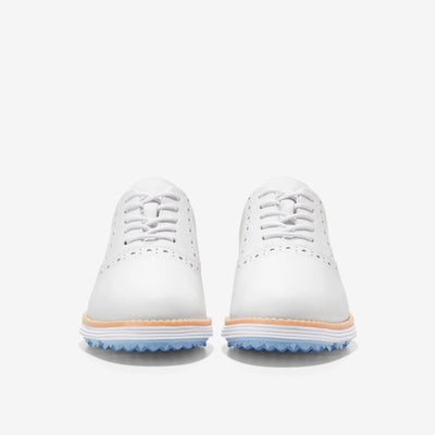 [W27601] WOMENS COLE HAAN ØRIGINALGRAND SHORTWING OXFORD WATERPROOF GOLF SHOE