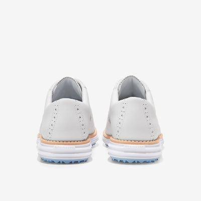 [W27601] WOMENS COLE HAAN ØRIGINALGRAND SHORTWING OXFORD WATERPROOF GOLF SHOE