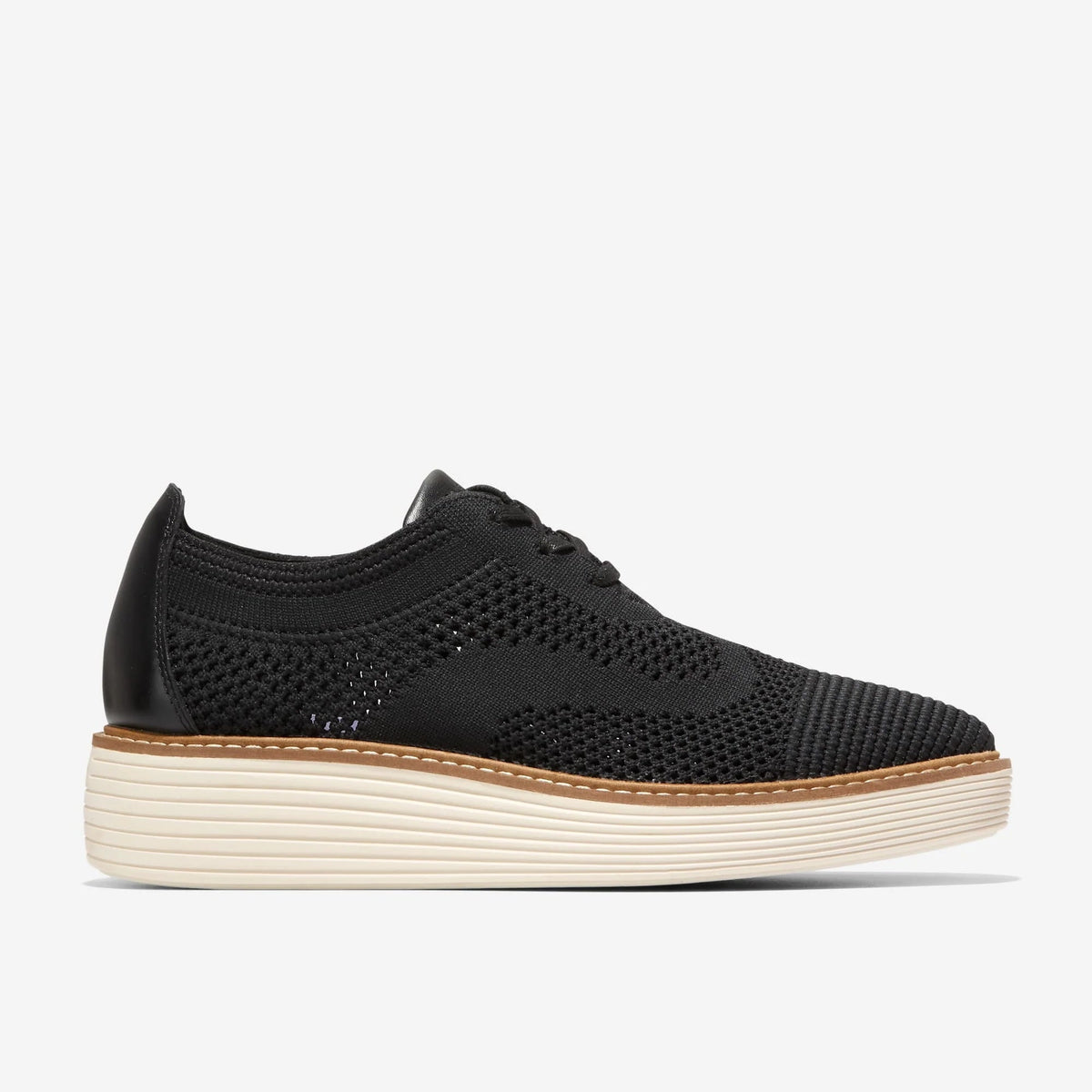 [W28352] WOMENS COLE HAAN ØRIGINALGRAND STITCHLITE PLATFORM WINGTIP OXFORDS