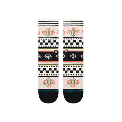 Stance Winterbloom Crew Sock - Lilac