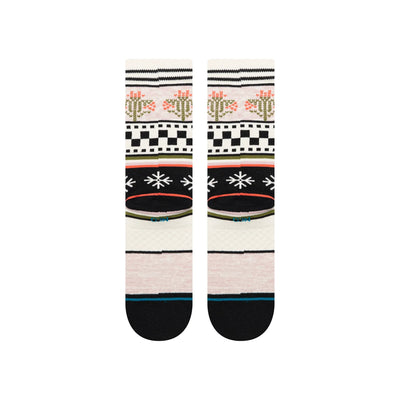 Stance Winterbloom Crew Sock - Lilac