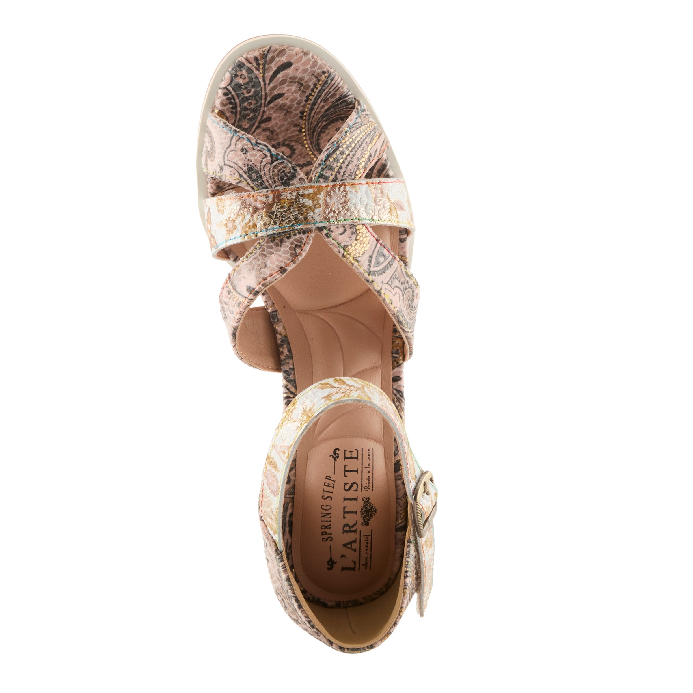 L'ARTISTE WALTZ-FLEUR SANDALS