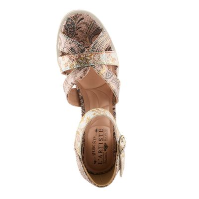 L'ARTISTE WALTZ-FLEUR SANDALS